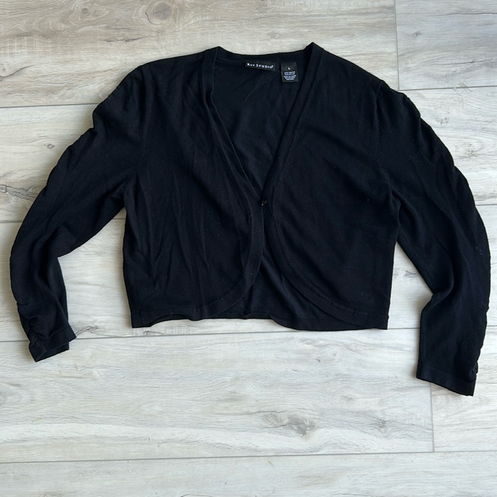 Bay Studio L Crop cardigan